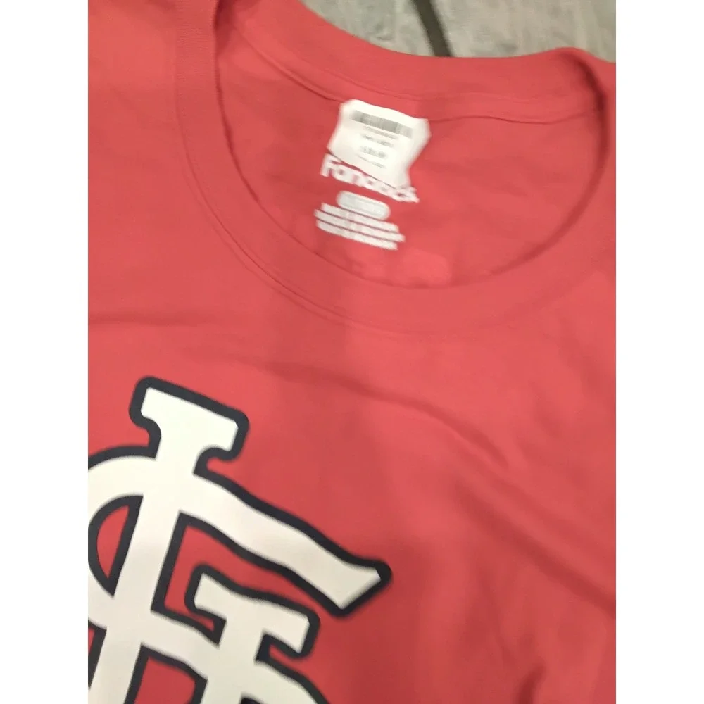 Fanatics St Louis‎ Cardinals Goldschmidt 46 Baseball Jersey T Shirt Coral XL